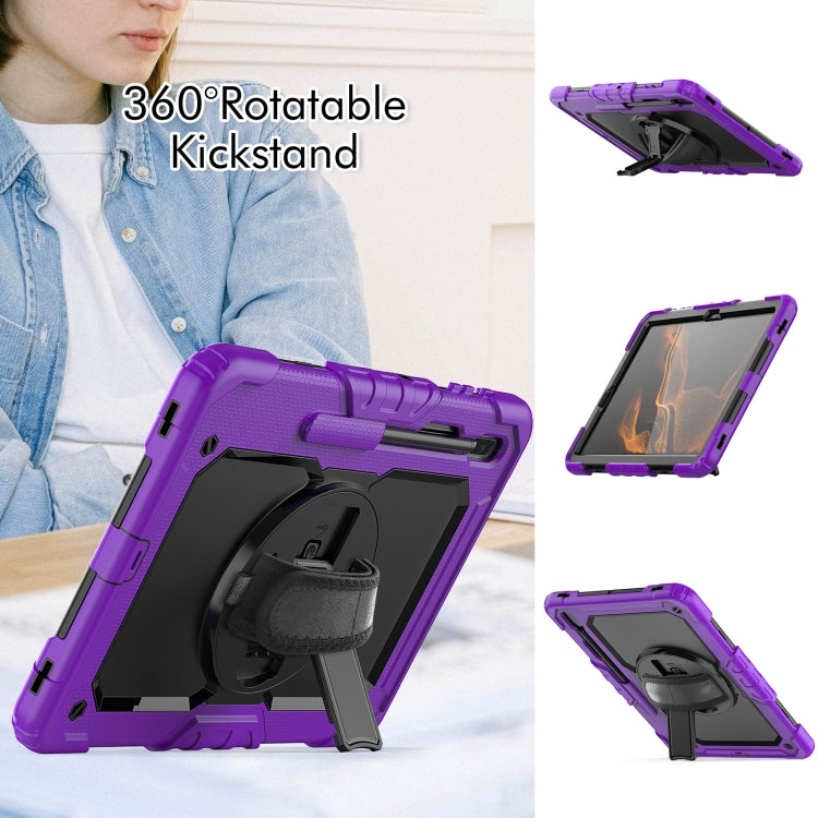 For Samsung Galaxy Tab S8+ 12.4 inch SM-X800 Silicone + PC Tablet Case