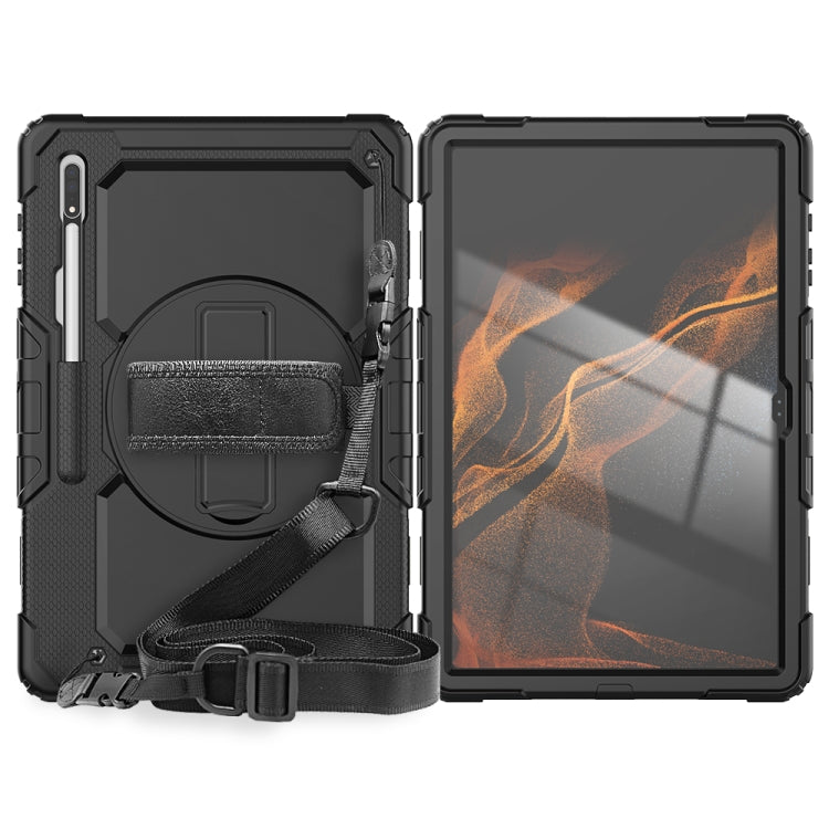 For Samsung Galaxy Tab S8 Ultra 14.6 inch SM-X900 Silicone + PC Tablet Case