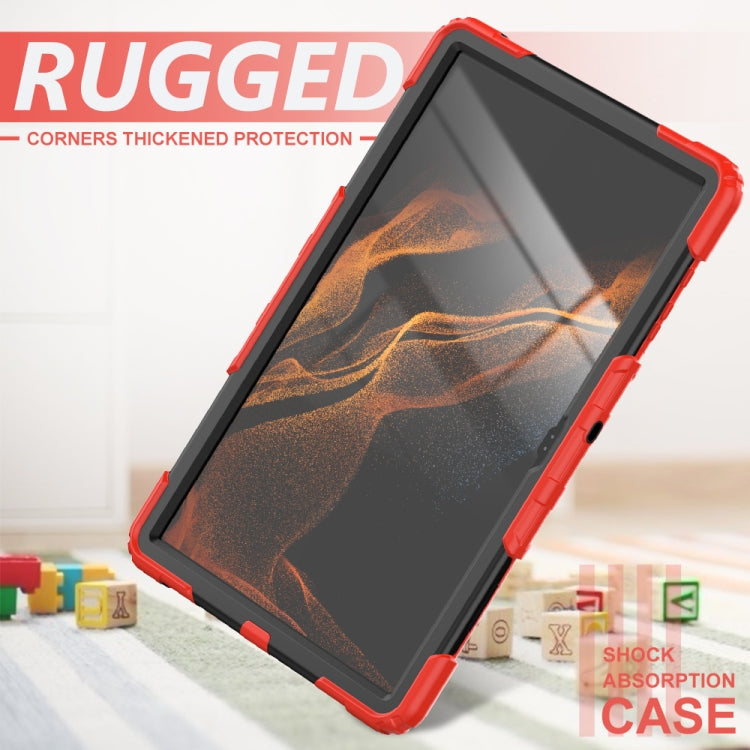 For Samsung Galaxy Tab S8 Ultra 14.6 inch SM-X900 Silicone + PC Tablet Case