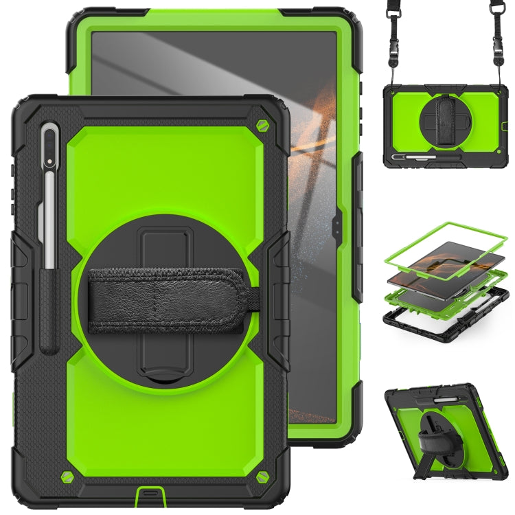 For Samsung Galaxy Tab S8 Ultra 14.6 inch SM-X900 Silicone + PC Tablet Case