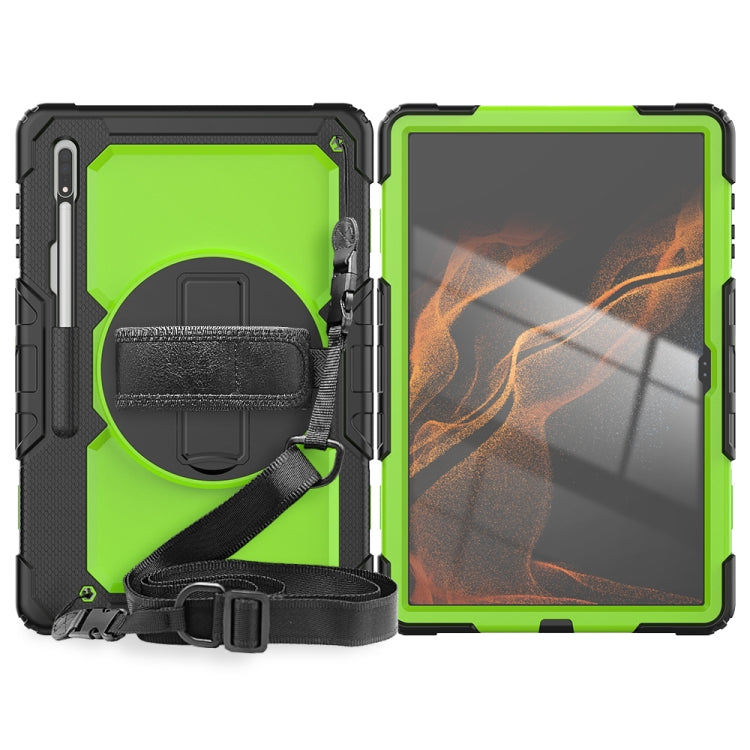 For Samsung Galaxy Tab S8 Ultra 14.6 inch SM-X900 Silicone + PC Tablet Case