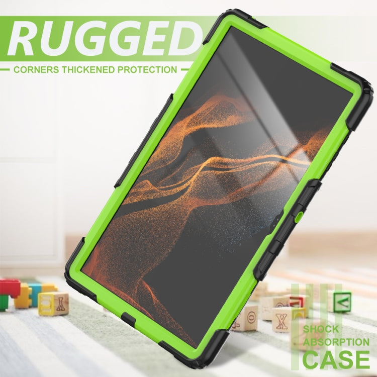 For Samsung Galaxy Tab S8 Ultra 14.6 inch SM-X900 Silicone + PC Tablet Case