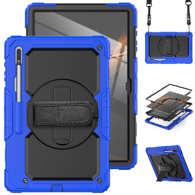 For Samsung Galaxy Tab S8 Ultra 14.6 inch SM-X900 Silicone + PC Tablet Case