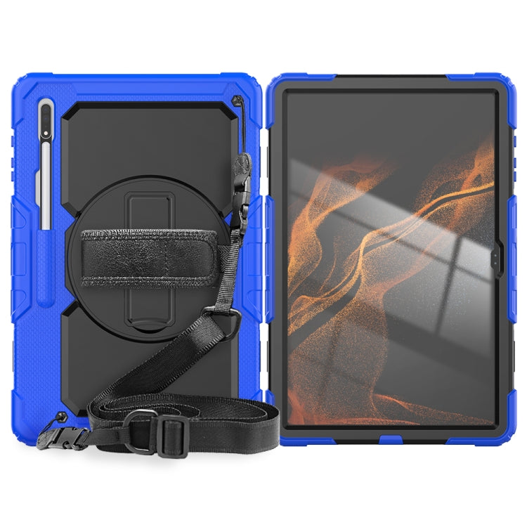 For Samsung Galaxy Tab S8 Ultra 14.6 inch SM-X900 Silicone + PC Tablet Case