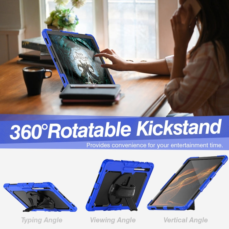 For Samsung Galaxy Tab S8 Ultra 14.6 inch SM-X900 Silicone + PC Tablet Case