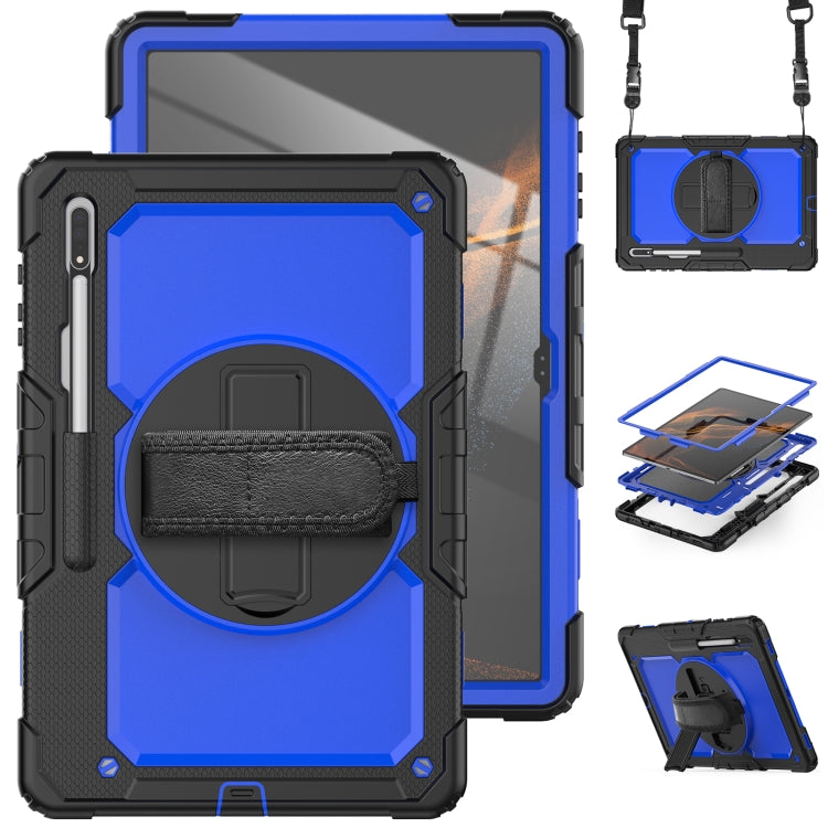 For Samsung Galaxy Tab S8 Ultra 14.6 inch SM-X900 Silicone + PC Tablet Case