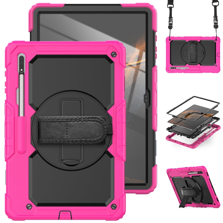 For Samsung Galaxy Tab S8 Ultra 14.6 inch SM-X900 Silicone + PC Tablet Case