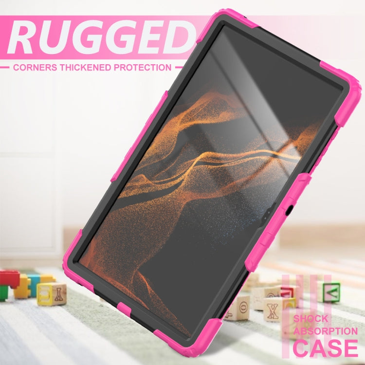 For Samsung Galaxy Tab S8 Ultra 14.6 inch SM-X900 Silicone + PC Tablet Case