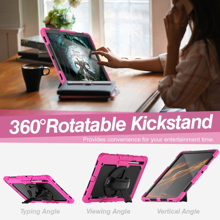 For Samsung Galaxy Tab S8 Ultra 14.6 inch SM-X900 Silicone + PC Tablet Case