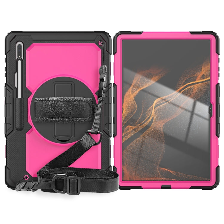For Samsung Galaxy Tab S8 Ultra 14.6 inch SM-X900 Silicone + PC Tablet Case