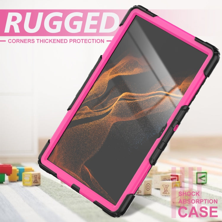 For Samsung Galaxy Tab S8 Ultra 14.6 inch SM-X900 Silicone + PC Tablet Case