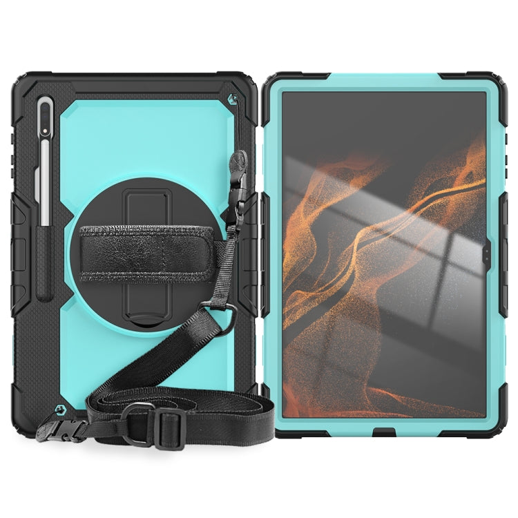 For Samsung Galaxy Tab S8 Ultra 14.6 inch SM-X900 Silicone + PC Tablet Case