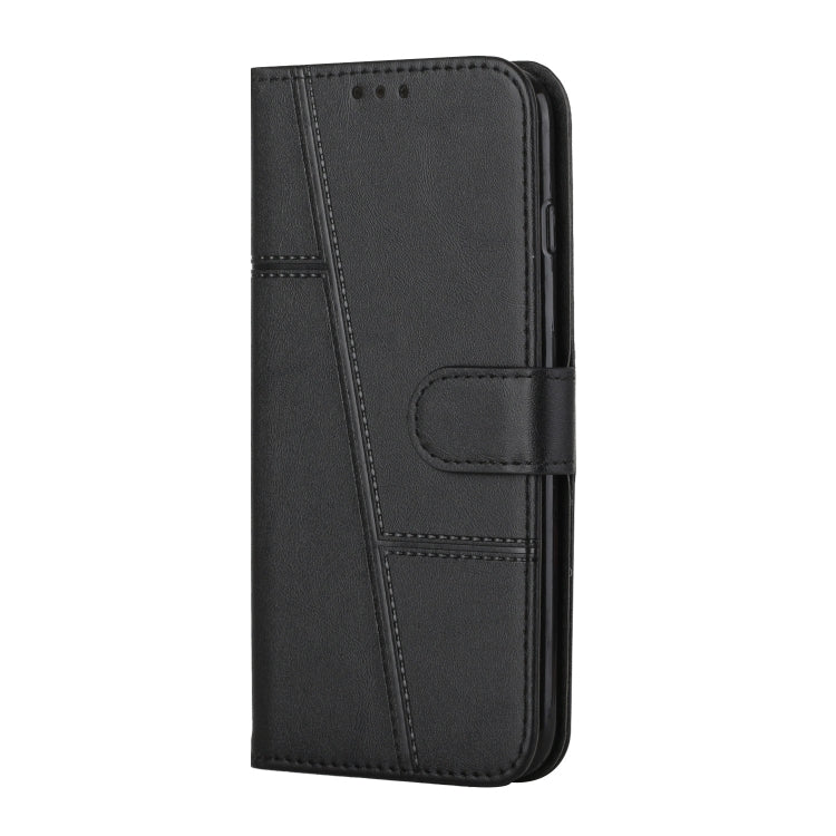 For Samsung Galaxy A23 Stitching Calf Texture Buckle Leather Phone Case