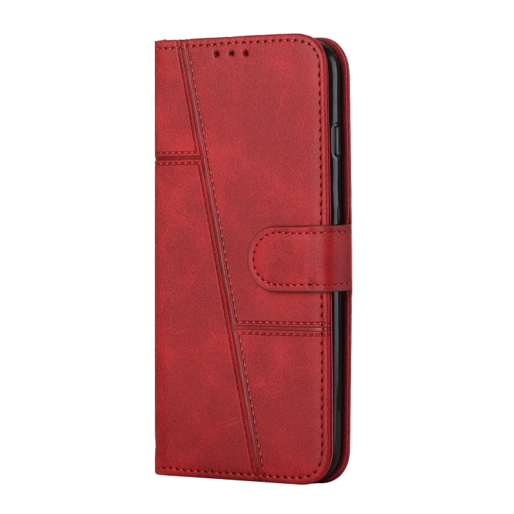 For Samsung Galaxy A23 Stitching Calf Texture Buckle Leather Phone Case
