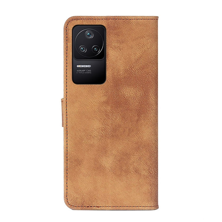 For Xiaomi Redmi K40S Antelope Texture Magnetic Buckle Leather Phone Case