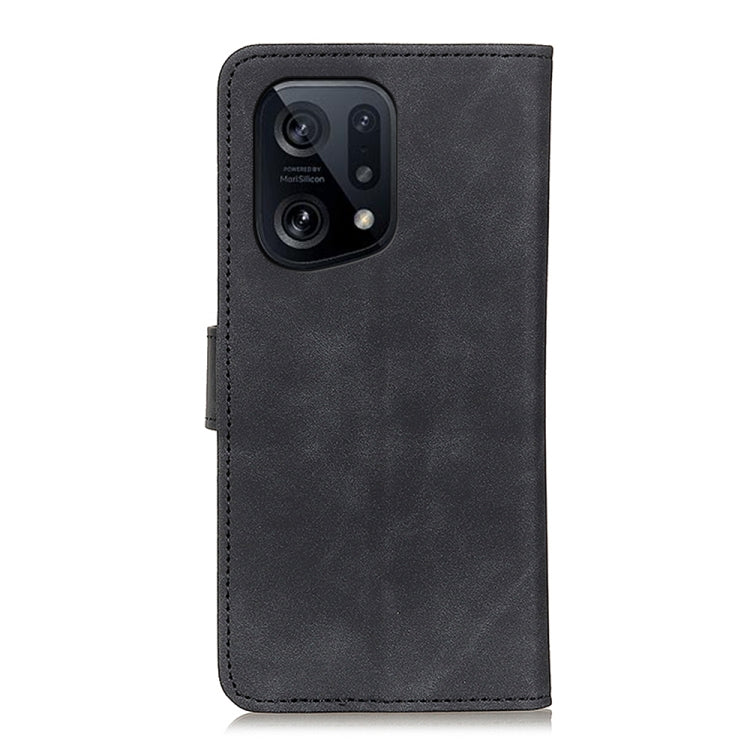 For OPPO Find X5 KHAZNEH Retro Texture Leather Phone Case