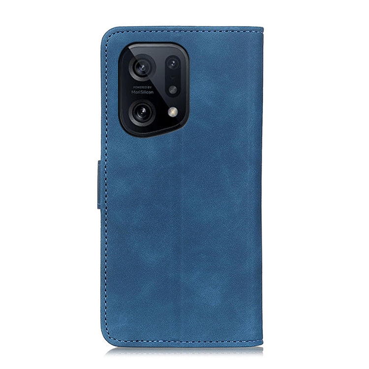 For OPPO Find X5 KHAZNEH Retro Texture Leather Phone Case