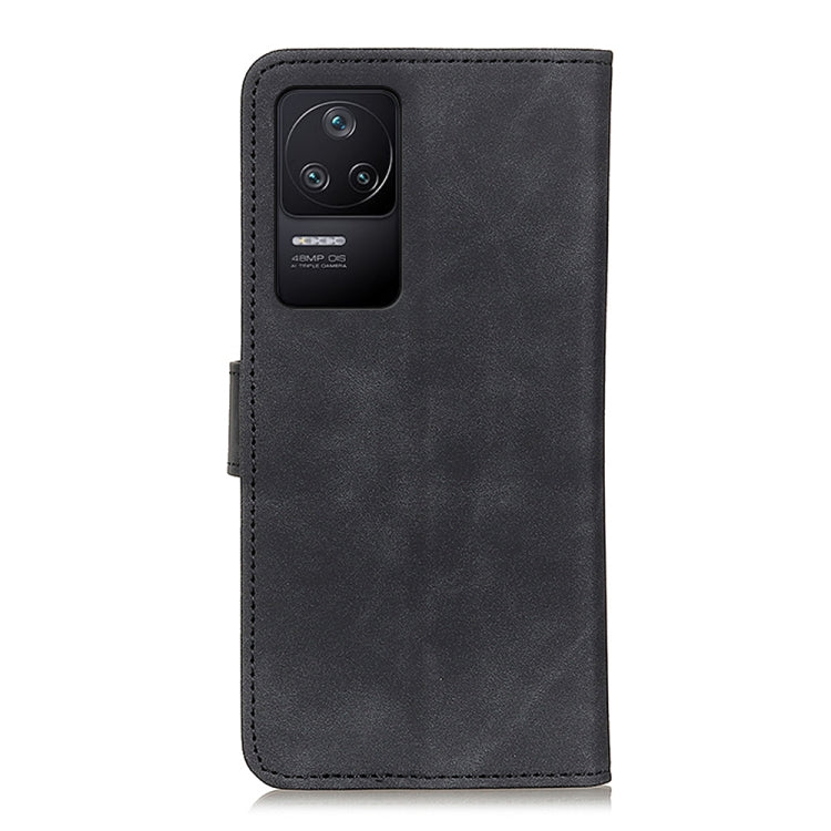 For Xiaomi Redmi K40S/Redmi K40S Pro 5G/Xiaomi Poco F4 5G KHAZNEH Retro Texture Leather Phone Case