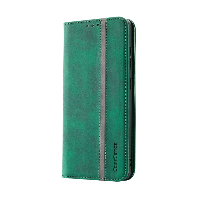For Samsung Galaxy A33 5G Splicing Skin Feel Magnetic Leather Phone Case