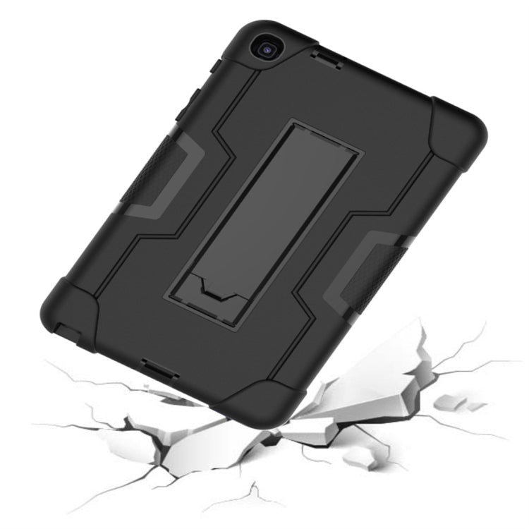 For Galaxy Tab A 8.0 & S Pen (2019) P200 Contrast Color Silicone + PC Combination Case with Holder