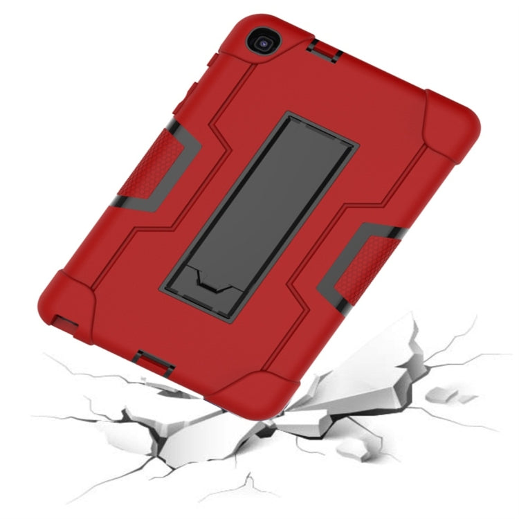 For Galaxy Tab A 8.0 & S Pen (2019) P200 Contrast Color Silicone + PC Combination Case with Holder