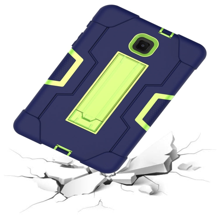For Galaxy Tab A 8.0 (2018) T387  Contrast Color Silicone + PC Combination Case with Holder