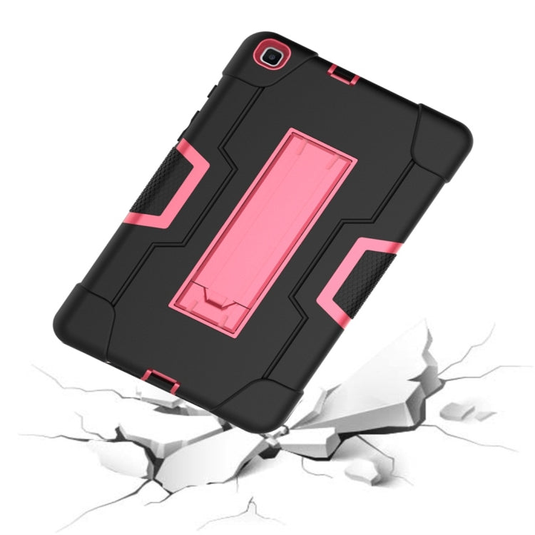 For Galaxy Tab A 8.0 (2019) T290  Contrast Color Silicone + PC Combination Case with Holder
