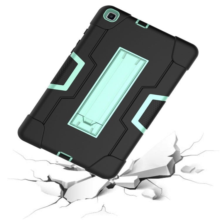 For Galaxy Tab A 8.0 (2019) T290  Contrast Color Silicone + PC Combination Case with Holder