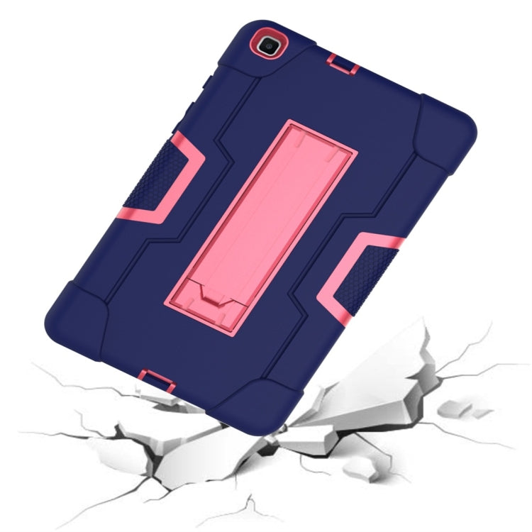 For Galaxy Tab A 8.0 (2019) T290  Contrast Color Silicone + PC Combination Case with Holder