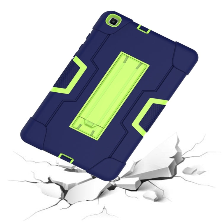 For Galaxy Tab A 8.0 (2019) T290  Contrast Color Silicone + PC Combination Case with Holder