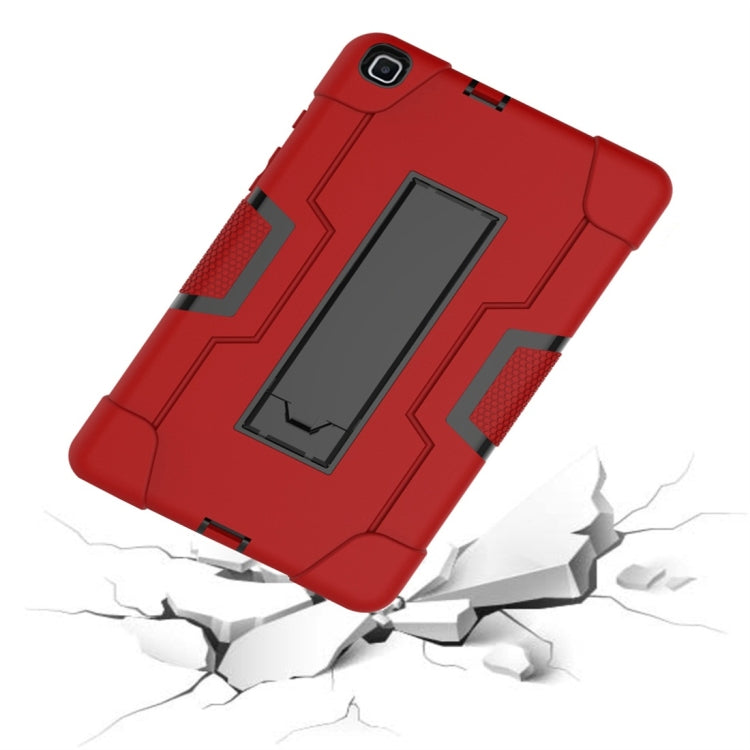 For Galaxy Tab A 8.0 (2019) T290  Contrast Color Silicone + PC Combination Case with Holder