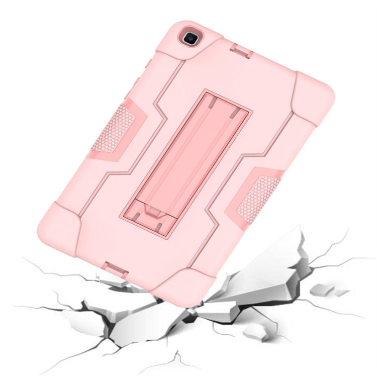 For Galaxy Tab A 8.0 (2019) T290  Contrast Color Silicone + PC Combination Case with Holder