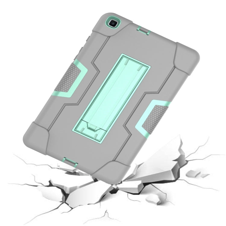 For Galaxy Tab A 8.0 (2019) T290  Contrast Color Silicone + PC Combination Case with Holder