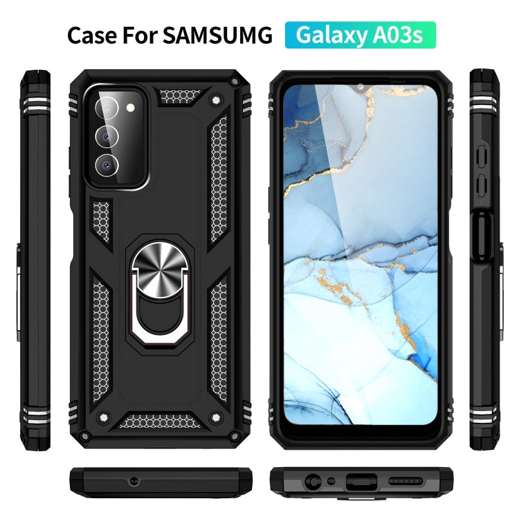 For Samsung Galaxy A03s US Version Shockproof TPU + PC Phone Case