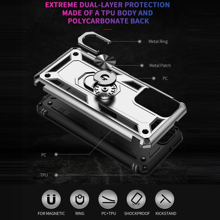 For Samsung Galaxy A03s US Version Shockproof TPU + PC Phone Case