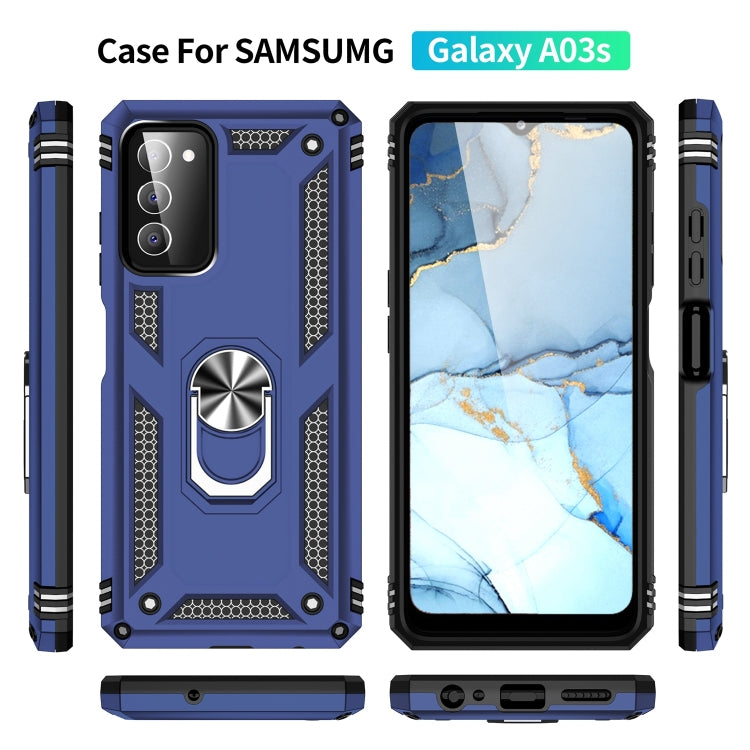 For Samsung Galaxy A03s US Version Shockproof TPU + PC Phone Case