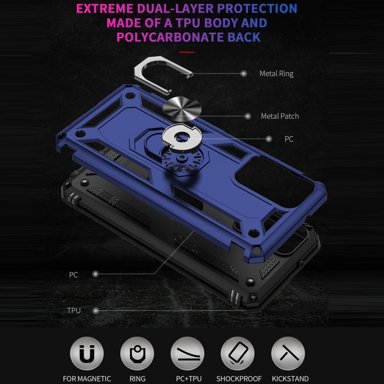For Samsung Galaxy A03s US Version Shockproof TPU + PC Phone Case