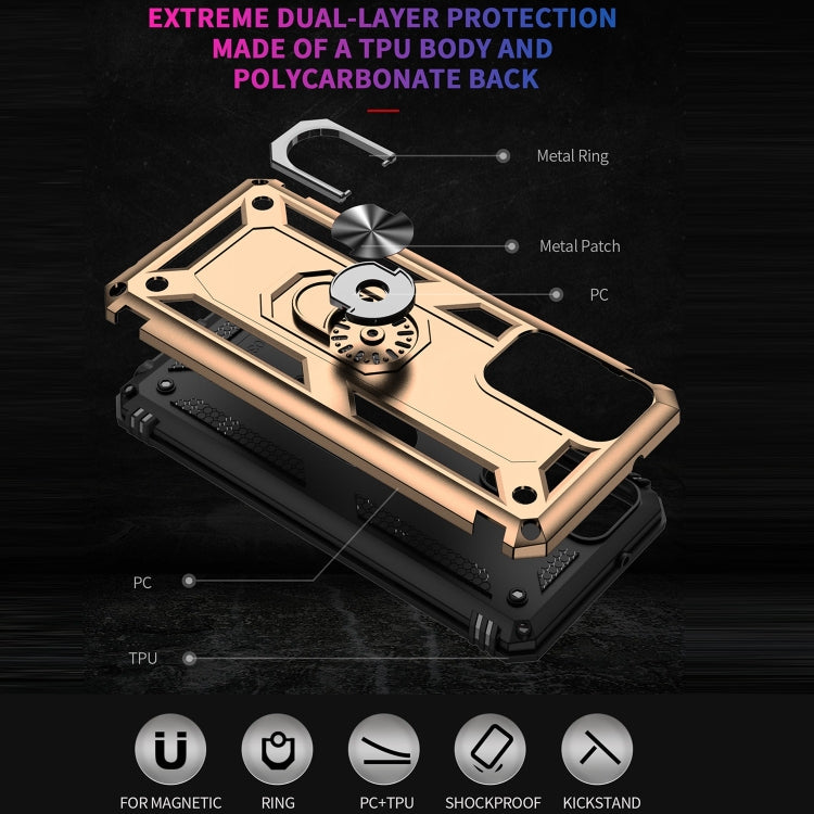 For Samsung Galaxy A03s US Version Shockproof TPU + PC Phone Case
