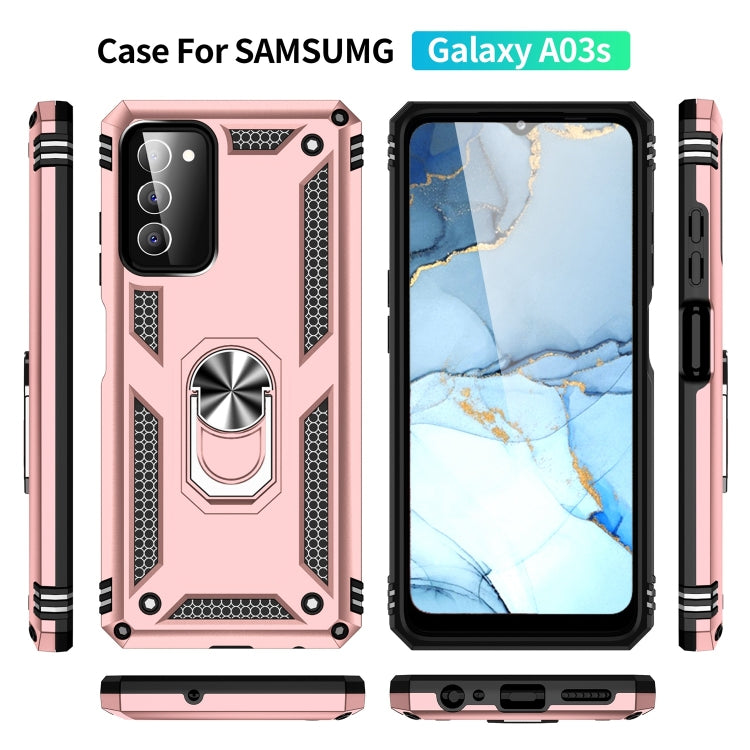 For Samsung Galaxy A03s US Version Shockproof TPU + PC Phone Case