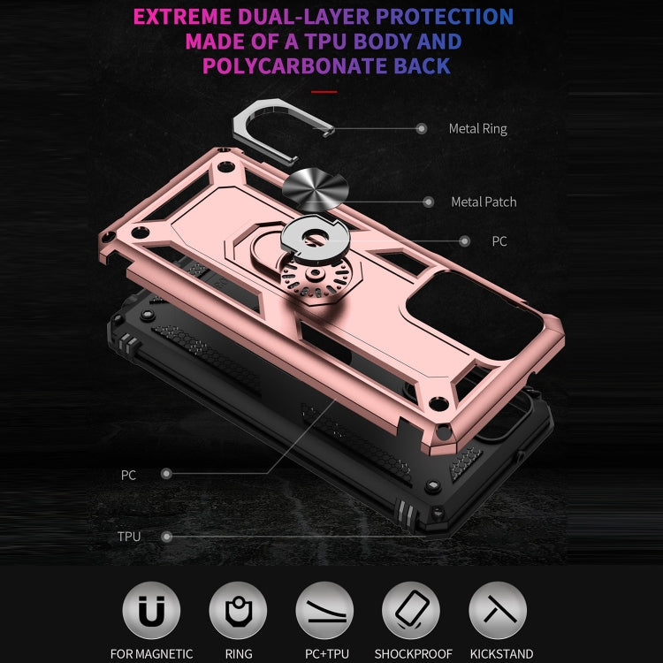 For Samsung Galaxy A03s US Version Shockproof TPU + PC Phone Case