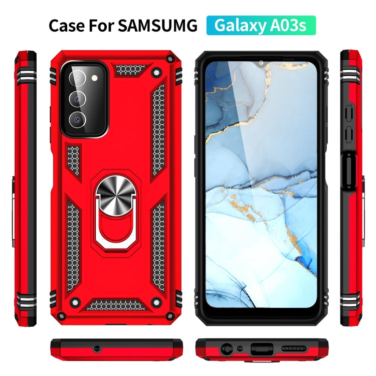 For Samsung Galaxy A03s US Version Shockproof TPU + PC Phone Case