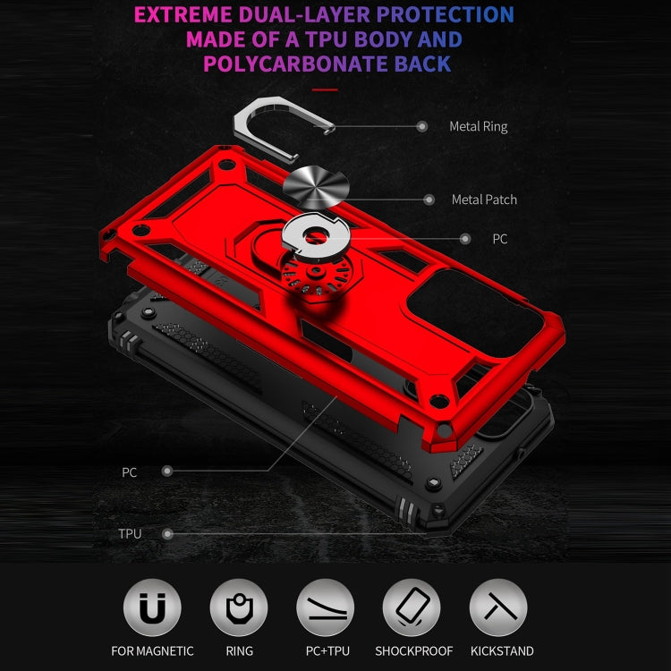 For Samsung Galaxy A03s US Version Shockproof TPU + PC Phone Case