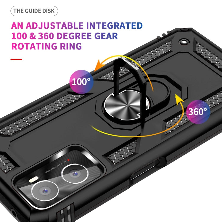 For OPPO A36 / A76 Shockproof TPU + PC Phone Case