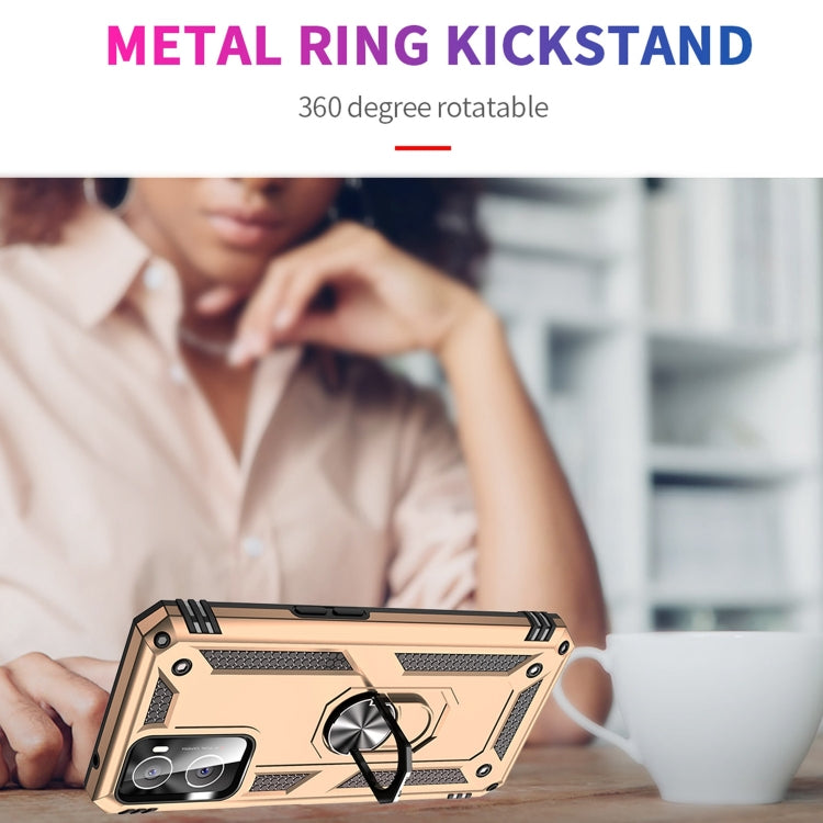 For OPPO A36 / A76 Shockproof TPU + PC Phone Case