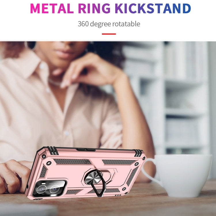 For OPPO A36 / A76 Shockproof TPU + PC Phone Case