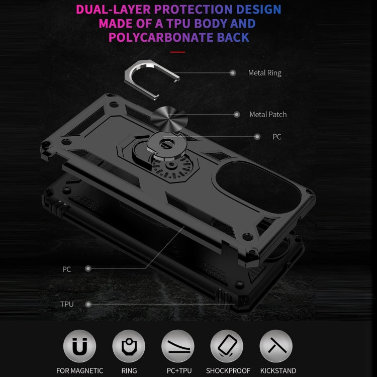 For Motorola Edge 30 Pro Shockproof TPU + PC Phone Case