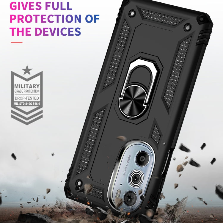 For Motorola Edge 30 Pro Shockproof TPU + PC Phone Case