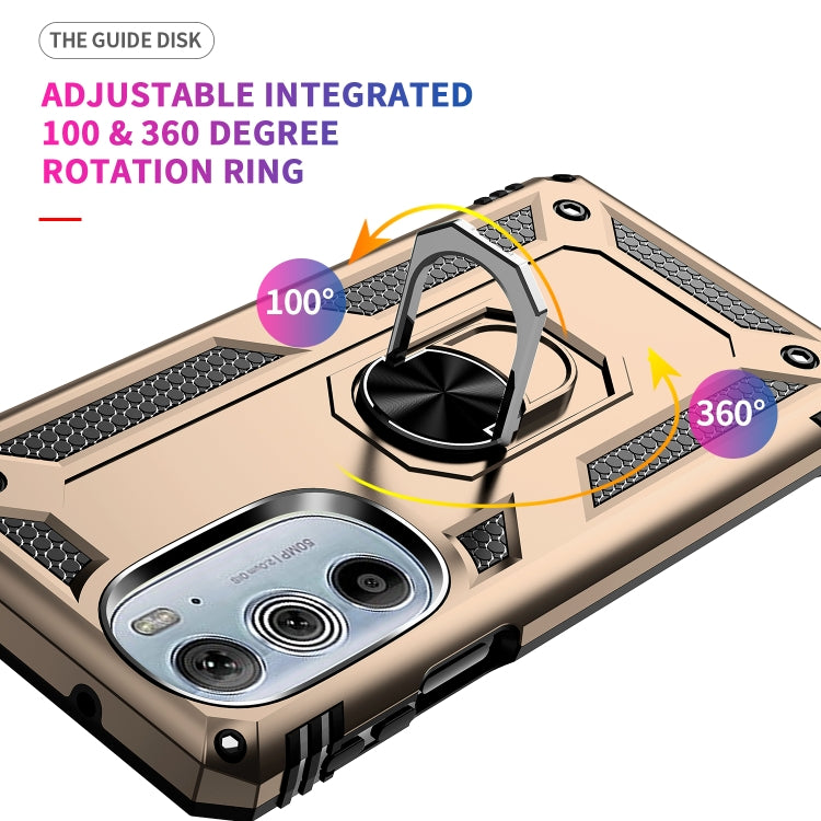 For Motorola Edge 30 Pro Shockproof TPU + PC Phone Case