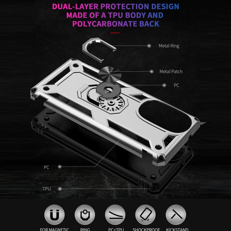 For Motorola Edge 30 Pro Shockproof TPU + PC Phone Case