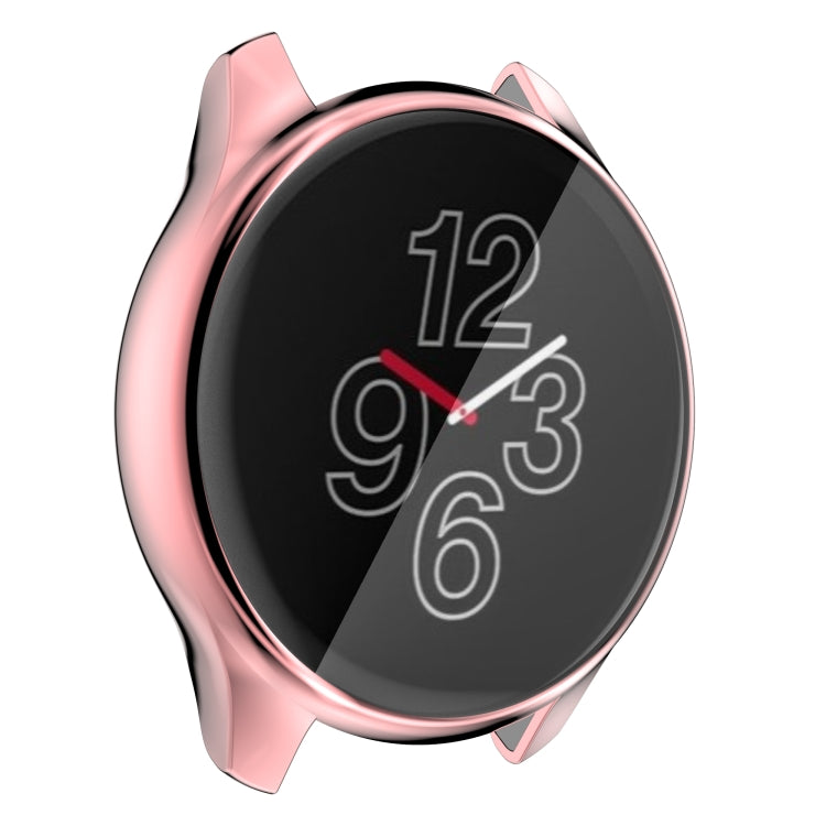 For OnePlus Watch Full Coverage TPU Electroplating Watch Case
